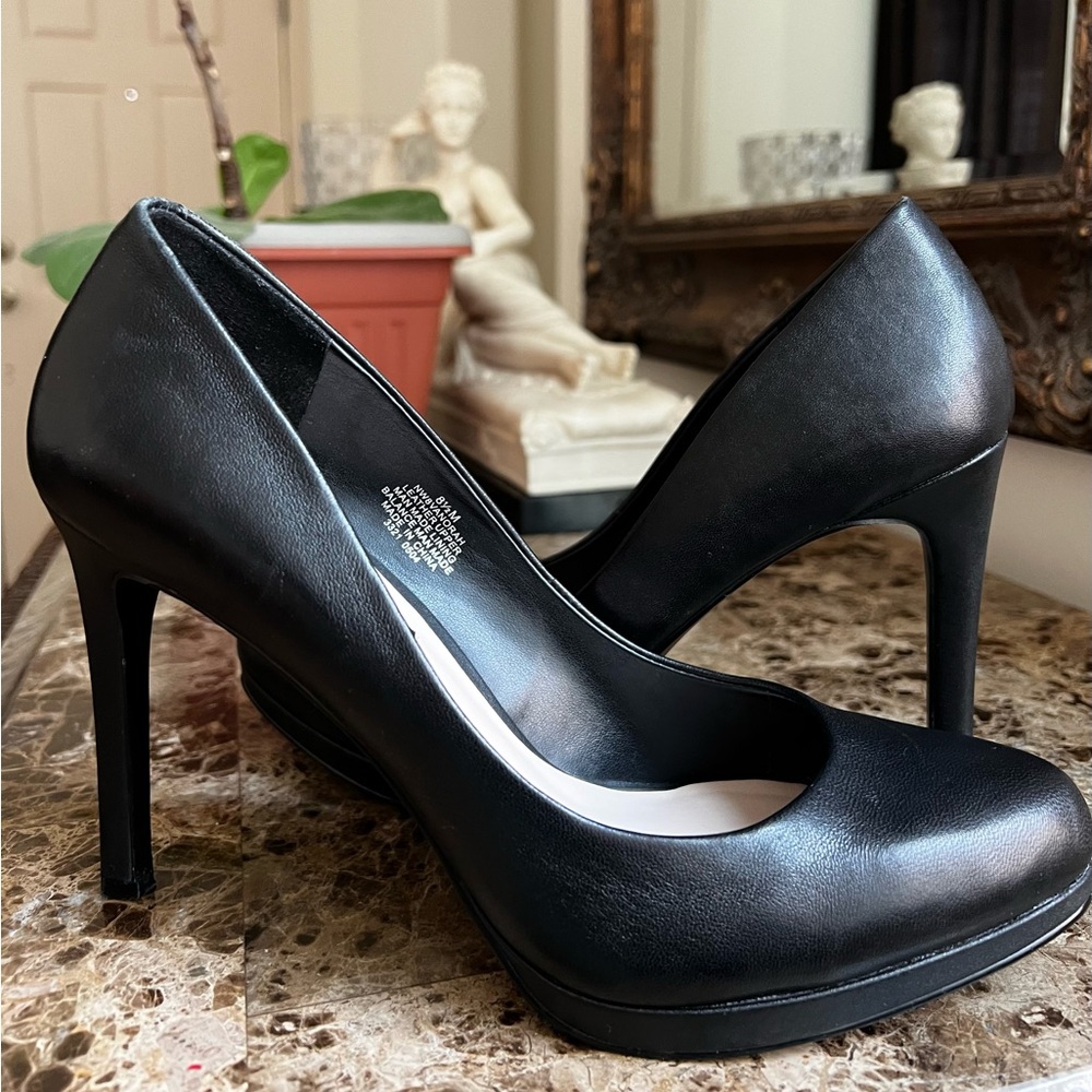 Nine West Black Stiletto Heels Classic Pumps